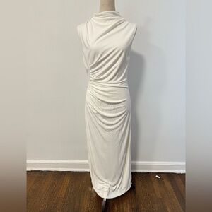 Zara Elegant White Maxi Dress